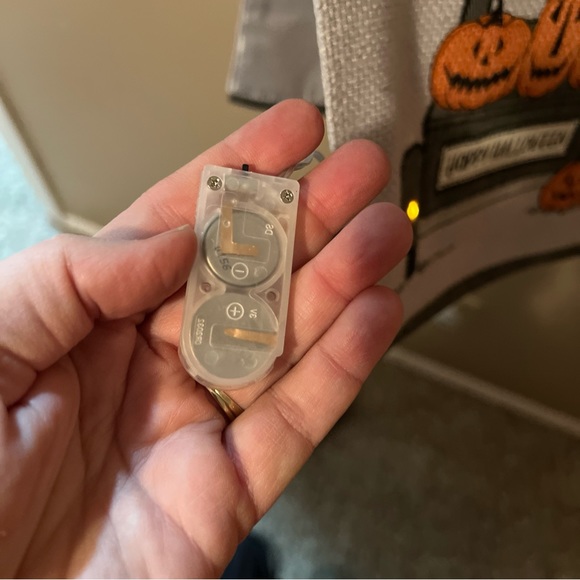 Halloween LED table runner with lights in trucks on one side! - Picture 6 of 11